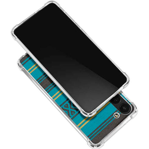 NFL Jacksonville Jaguars Trailblazer Galaxy S24 FE Clear Case